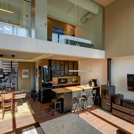 Loft 65 Panoramic View Apartament Wilno