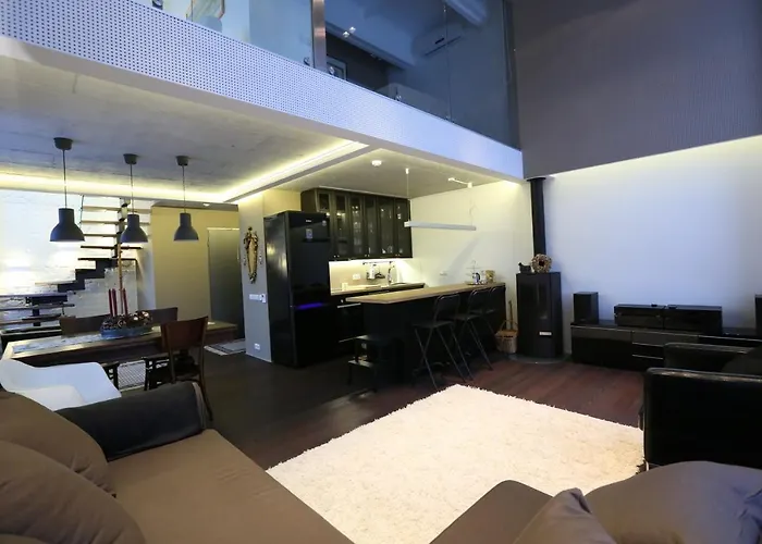 Loft 65 Panoramic View アパート ヴィリニュス