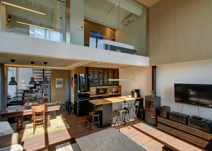 Loft 65 Panoramic View Apartment Vilnius