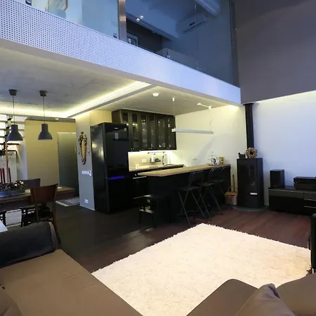 Loft 65 Panoramic View Apartament Wilno